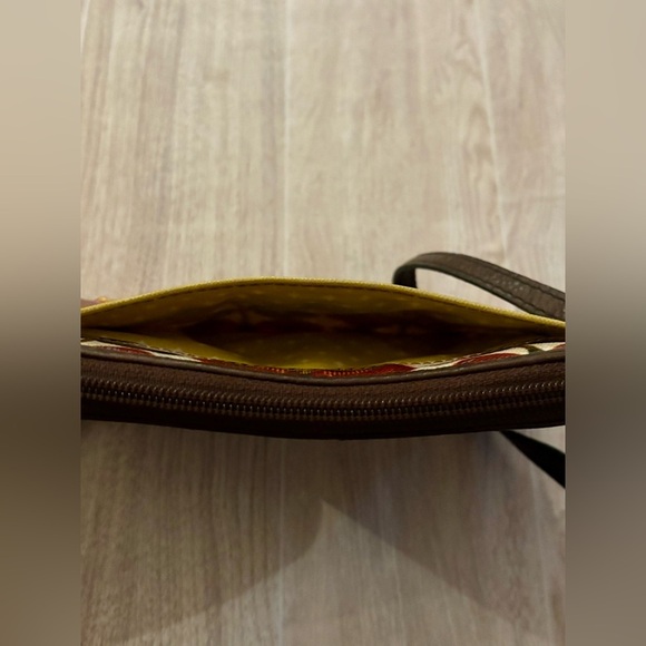 Discontinued Fossil Key-Per Wristlet Wallet - Y2K Early 2010s Retro Floral - Picture 3 of 8